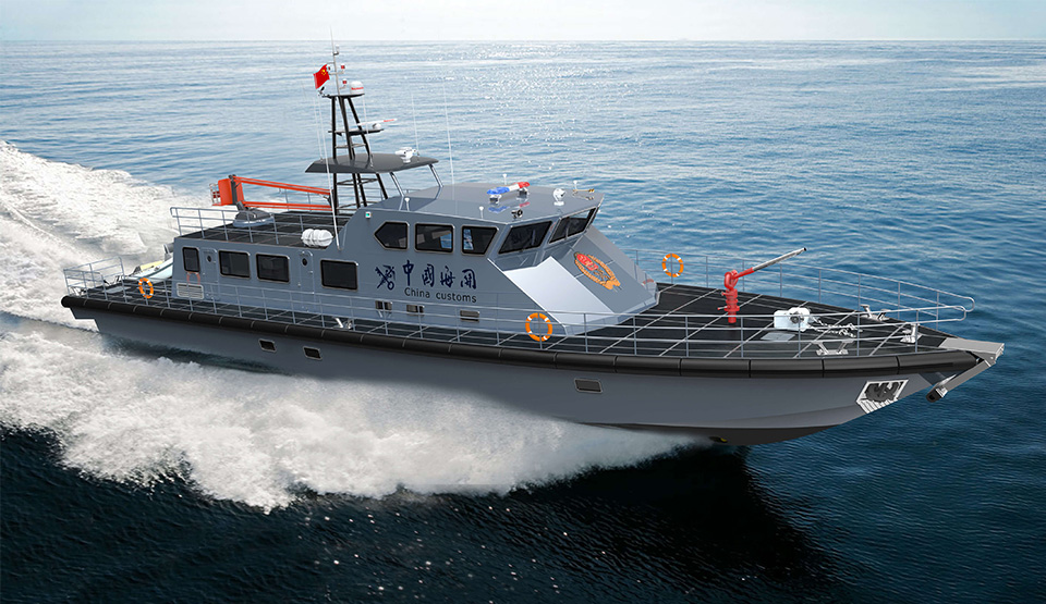 30m custom boat for smuggling